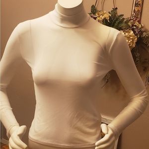 Sheer turtleneck 